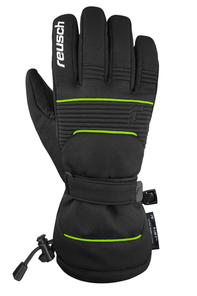 Reusch Crosby R-TEX® XT 6299235 7716 schwarz grün front